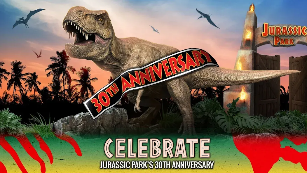 Jurassic World Alive [MOD: безлимитные ресурсы и открыты все динозавры] (Бесплатно / APK) — скриншот 1