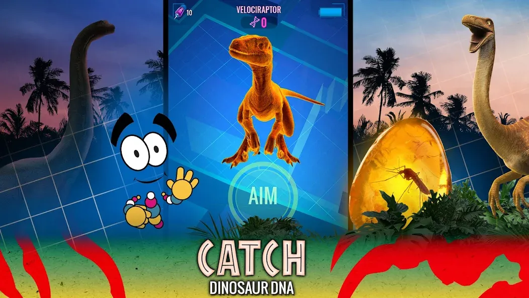 Jurassic World Alive [MOD: безлимитные ресурсы и открыты все динозавры] (Бесплатно / APK) — скриншот 3