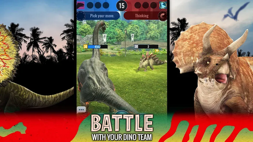 Jurassic World Alive [MOD: безлимитные ресурсы и открыты все динозавры] (Бесплатно / APK) — скриншот 5