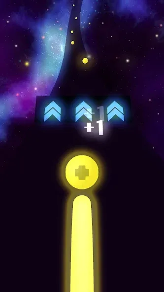 Взломанная Balls Road: Color Run 3D [MOD: много денег и все скины] на Андроид — скриншот 3