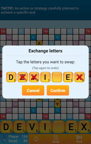 Classic Words Solo [MOD: подсказки и безлимитные ходы] (Бесплатно / APK) — скриншот 2