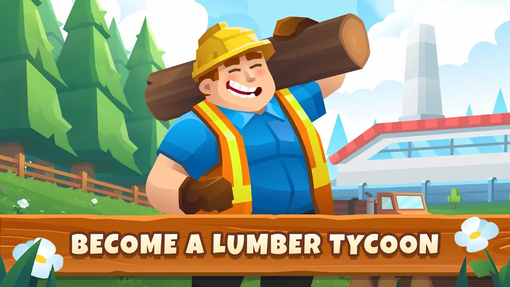 Взломанная Idle Lumber - Bedrijfs Magnate [MOD: безлимитные деньги и ресурсы] на Андроид — скриншот 5