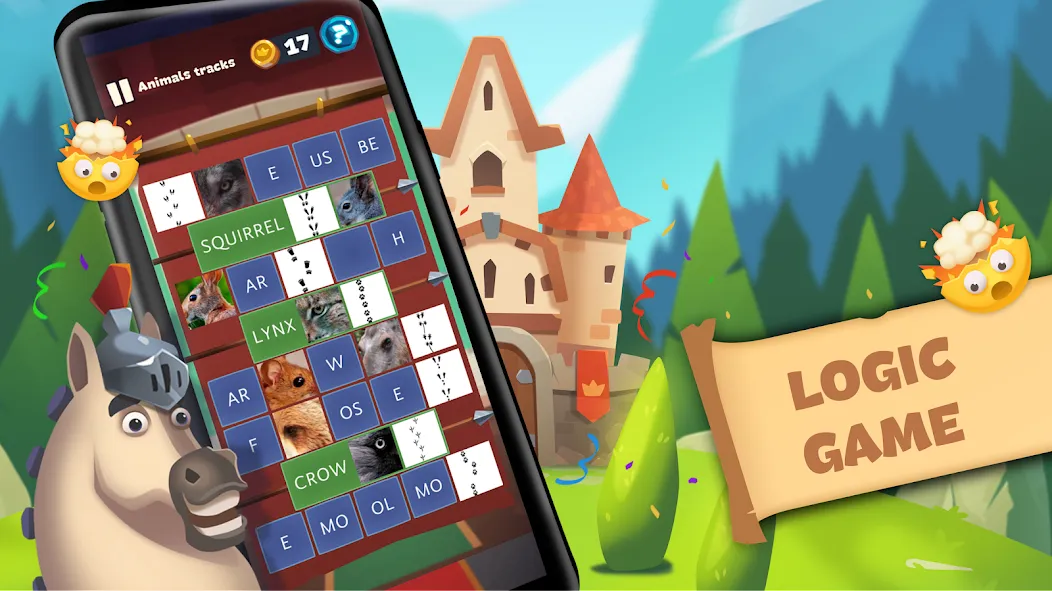 Word Logic - Brain Game Puzzle [MOD: без рекламы и все уровни открыты] — Скачать бесплатно (APK) — скриншот 1