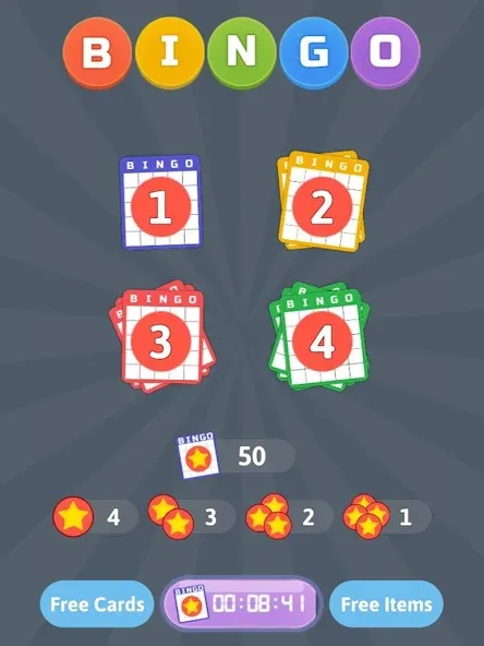Скачать взлом Bingo Mania - Light Bingo Game [MOD: безлимитные монеты и бонусы] — скриншот 4