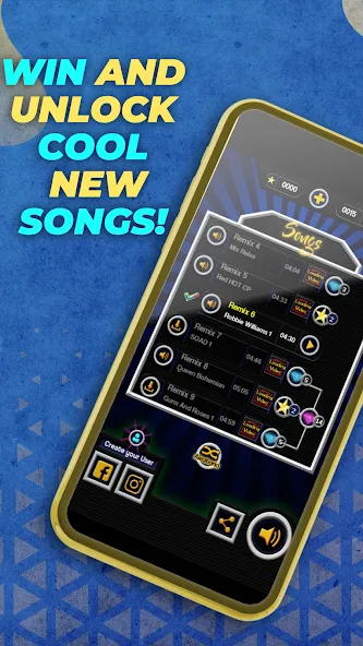 Guitar Hero Mobile: Music Game [MOD: безлимитные деньги и открыты все песни] на Андроид — скриншот 2
