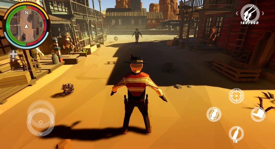 West Cowboy Western Polygon [MOD: безлимитные деньги и все персонажи] — Скачать бесплатно (APK) — скриншот 5