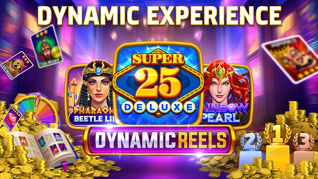 HighRoller Vegas: Casino Games [MOD: безлимитные монеты и фишки] на Андроид — скриншот 2