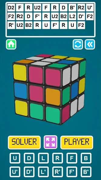 Magic Cube Solver [MOD: подсказки доступны без ограничений] на Андроид — скриншот 4