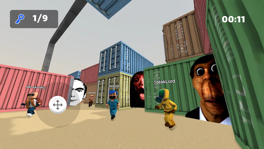 Скачать взлом Nextbots: Obunga Chase Rooms [MOD: безлимитные жизни и открыты все комнаты] — скриншот 5