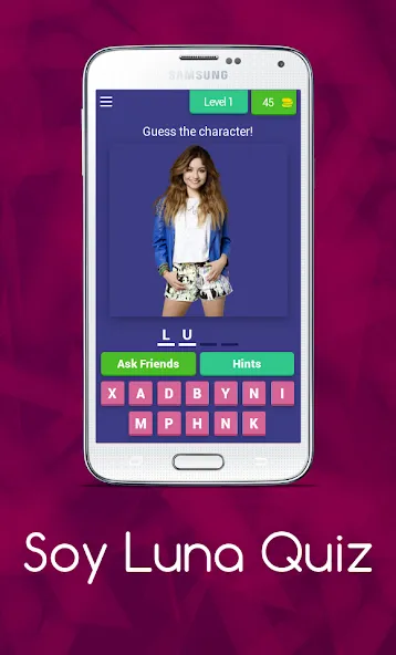 Soy Luna Quiz [MOD: все вопросы разблокированы и без рекламы] на Андроид — скриншот 1
