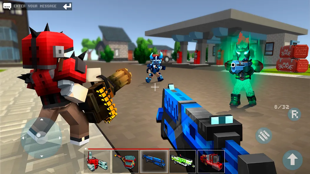 Скачать взлом Mad GunS online shooting games [MOD: безлимитные деньги и оружие] — скриншот 2