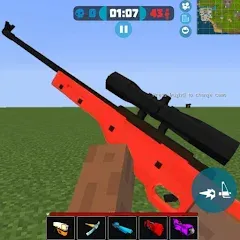 Скачать взлом Mad GunS online shooting games [MOD: безлимитные деньги и оружие]