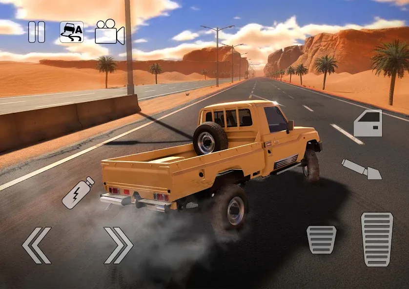Highway Drifter [MOD: безлимитные деньги и топливо] на Андроид — скриншот 2