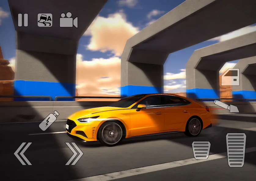 Highway Drifter [MOD: безлимитные деньги и топливо] на Андроид — скриншот 4