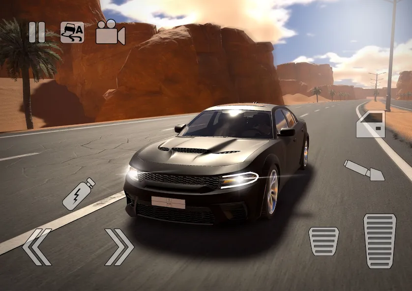 Highway Drifter [MOD: безлимитные деньги и топливо] на Андроид — скриншот 5