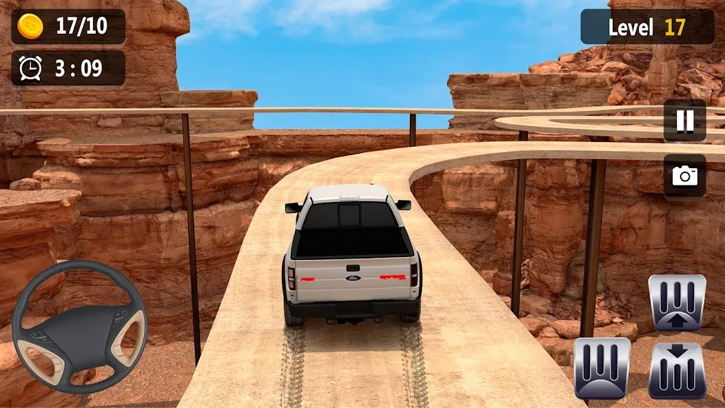 Mountain Driving: 4x4 Climb [MOD: безлимитные деньги и топливо] на Андроид — скриншот 1