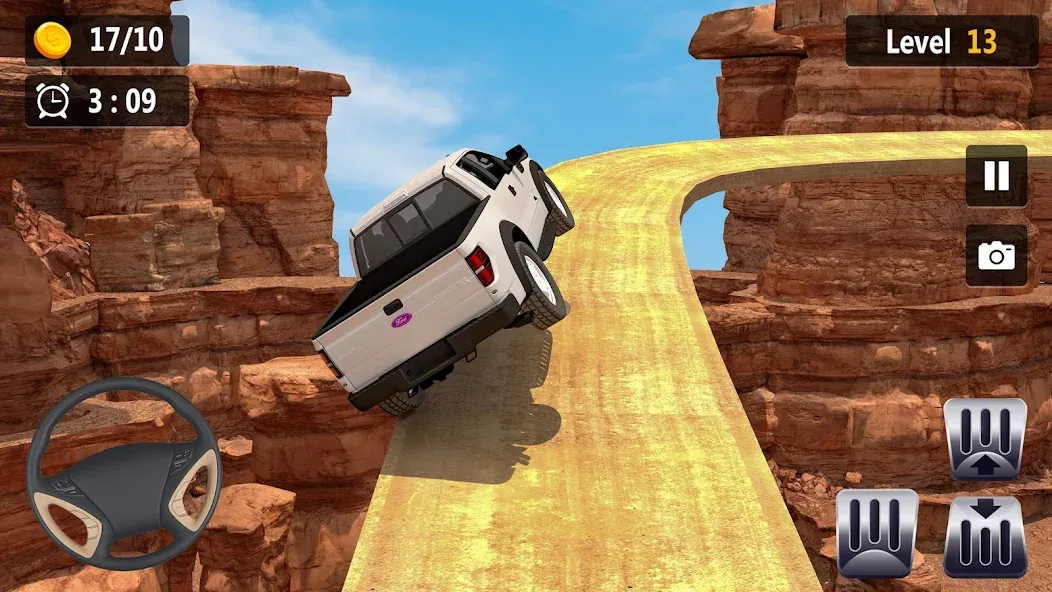 Mountain Driving: 4x4 Climb [MOD: безлимитные деньги и топливо] на Андроид — скриншот 2