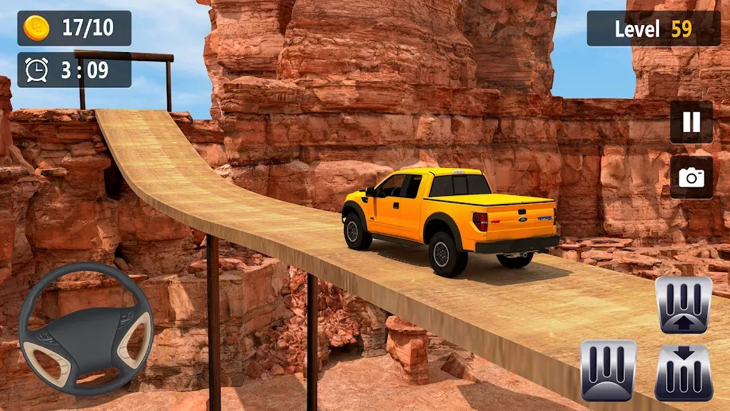 Mountain Driving: 4x4 Climb [MOD: безлимитные деньги и топливо] на Андроид — скриншот 3