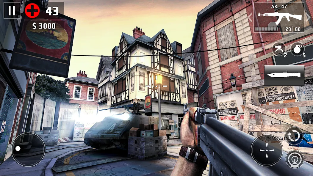 Скачать взлом Dead Trigger 2 FPS Zombie Game [MOD: безлимитные деньги и оружие] — скриншот 4