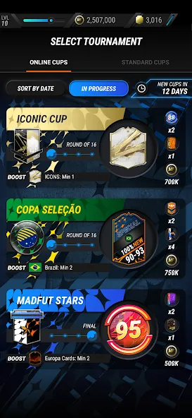 MADFUT 23 [MOD: безлимитные монеты и открытые наборы] (Бесплатно / APK) — скриншот 2