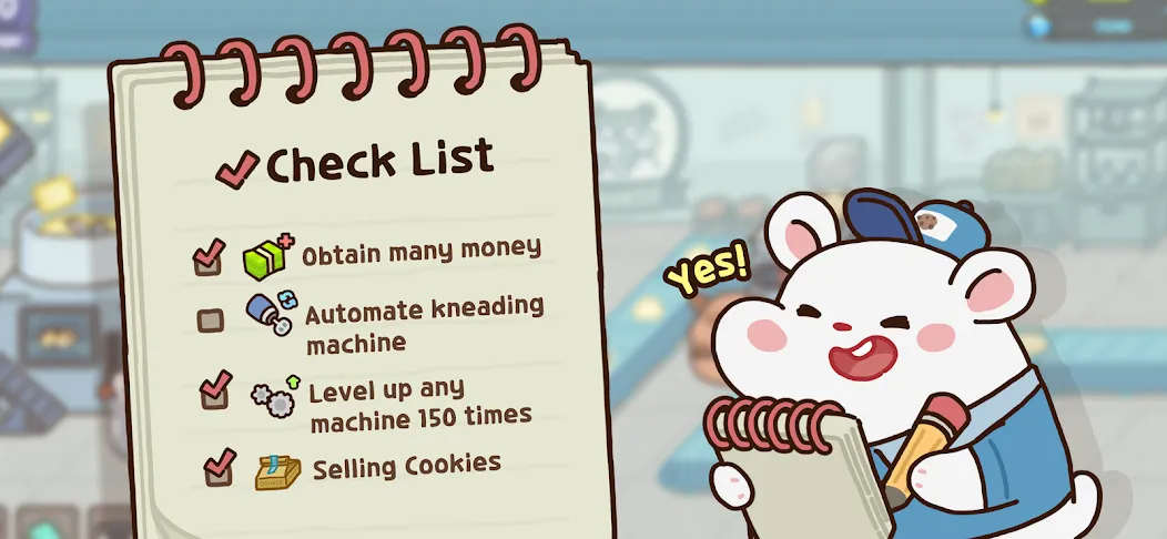 Hamster Cookie Factory [MOD: безлимитные монеты и ускоренное производство] (Бесплатно / APK) — скриншот 3