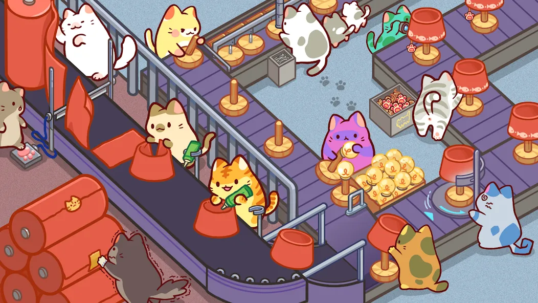 Kitty Cat Tycoon [MOD: безлимитные деньги и ресурсы] последняя версия — скриншот 2
