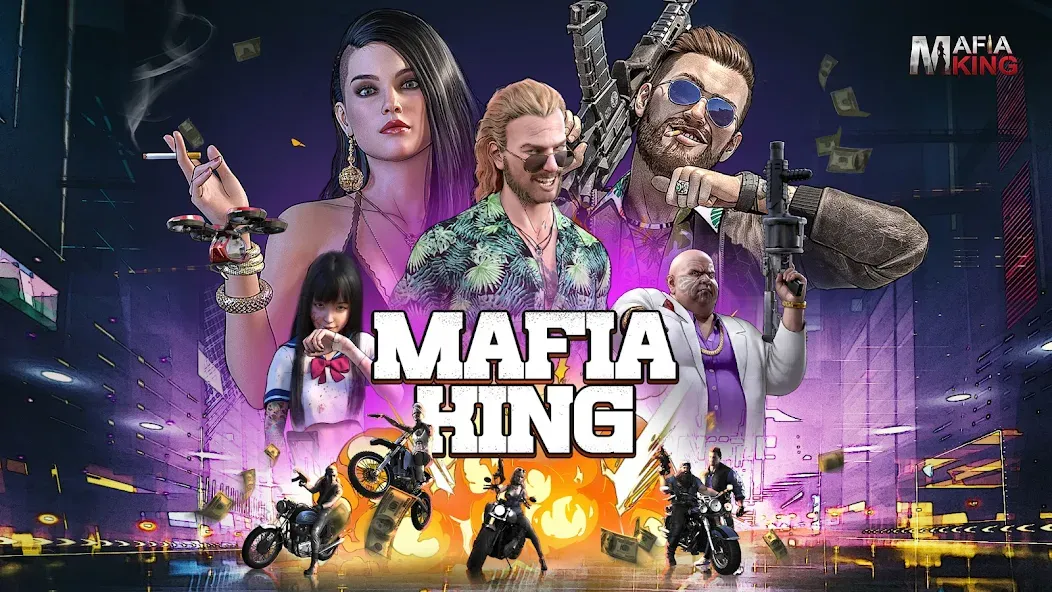 Скачать Mafia King [MOD: безлимитные деньги и ресурсы] — скриншот 1