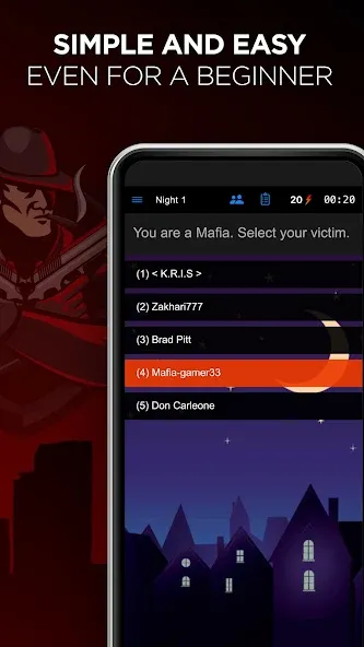 Скачать Mafia Online With Video Chat [MOD: безлимитные монеты и видеочат] на телефон — скриншот 3