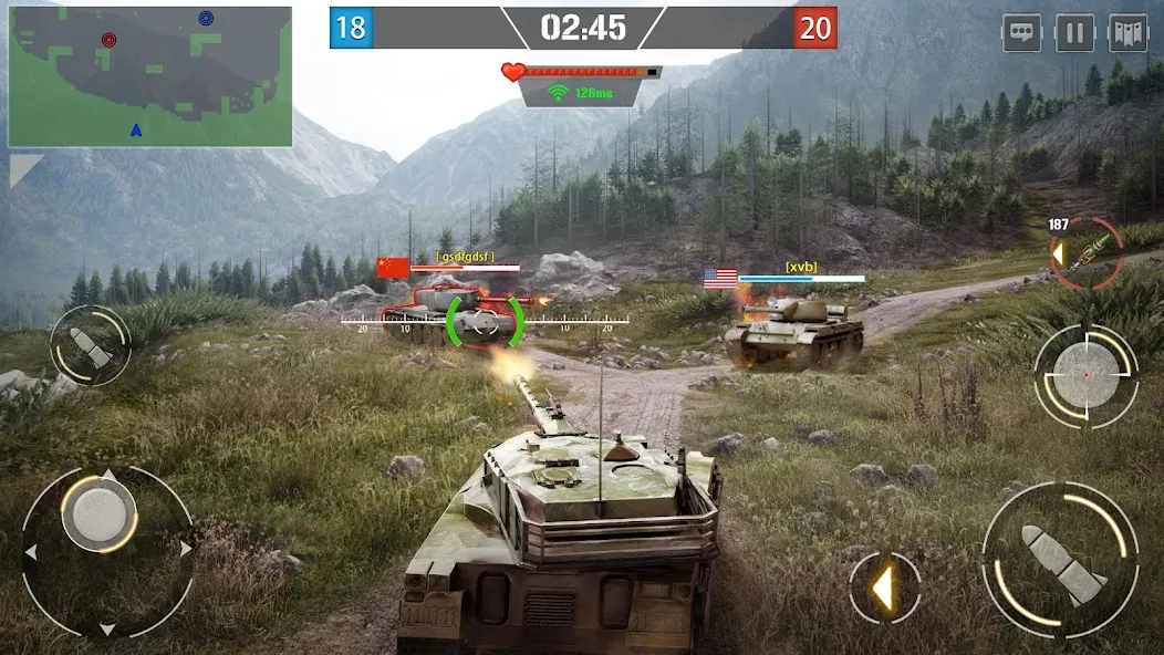 Furious Tank: War of Worlds [MOD: безлимитные деньги и боеприпасы] (Бесплатно / APK) — скриншот 4