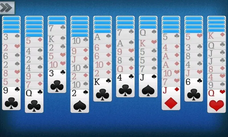 Скачать взлом Spider Solitaire [MOD: без рекламы и бесконечные подсказки] — скриншот 1