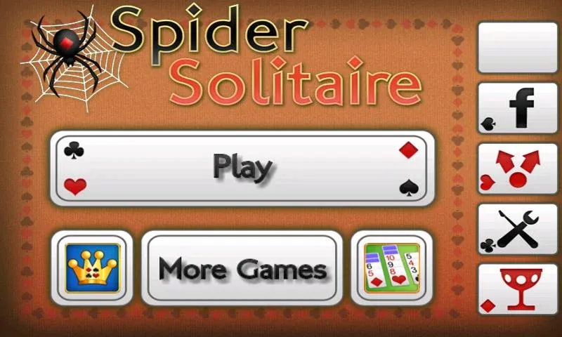 Скачать взлом Spider Solitaire [MOD: без рекламы и бесконечные подсказки] — скриншот 5
