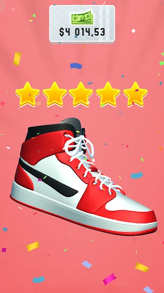 Скачать взлом Sneaker Art! - Coloring Games [MOD: открыты все кроссовки и уровни] — скриншот 1