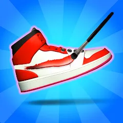 Скачать взлом Sneaker Art! - Coloring Games [MOD: открыты все кроссовки и уровни]