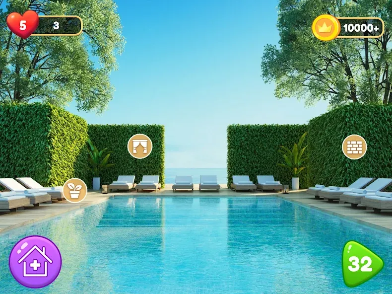 Скачать взлом Home Renovation Games 2023 [MOD: безлимитные деньги и все уровни] — скриншот 5