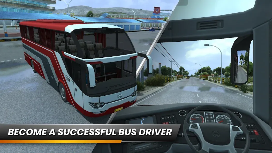 Скачать взлом Bus Simulator Indonesia [MOD: безлимитные деньги и топливо] — скриншот 1