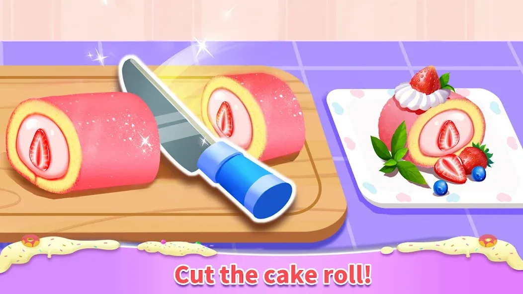 Скачать Little Panda: Sweet Bakery [MOD: безлимитные монеты и все рецепты открыты] — скриншот 2