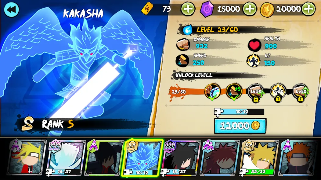 Скачать Stick Ninja Fight [MOD: безлимитные деньги и энергия] — скриншот 4
