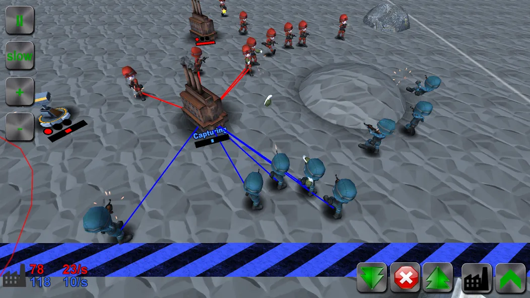 WAR! Showdown [MOD: безлимитные ресурсы и быстрая прокачка] — Скачать бесплатно (APK) — скриншот 2