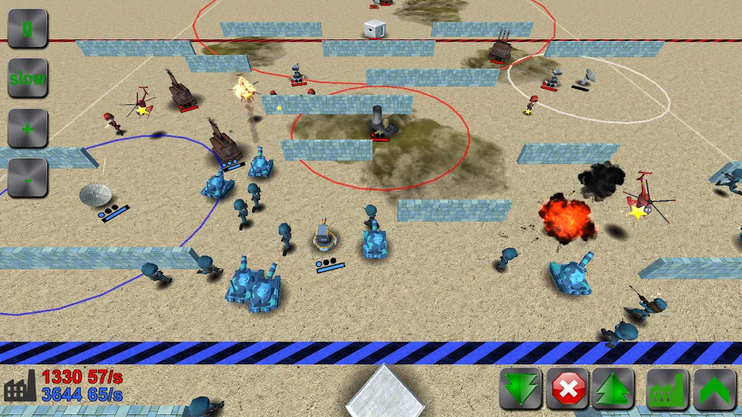 WAR! Showdown [MOD: безлимитные ресурсы и быстрая прокачка] — Скачать бесплатно (APK) — скриншот 4