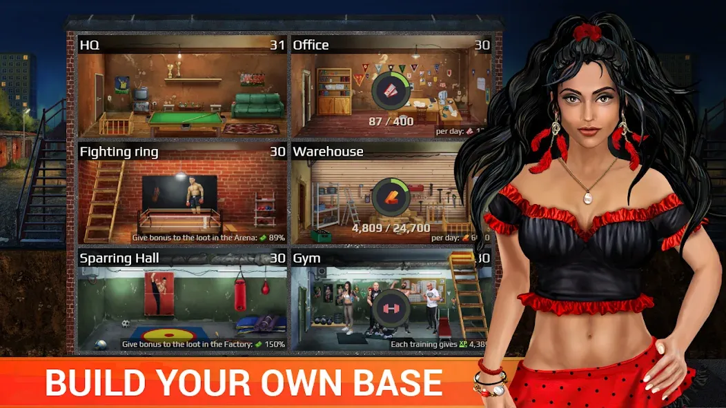 Gang Wars [MOD: безлимитные деньги и оружие] (Бесплатно / APK) — скриншот 3