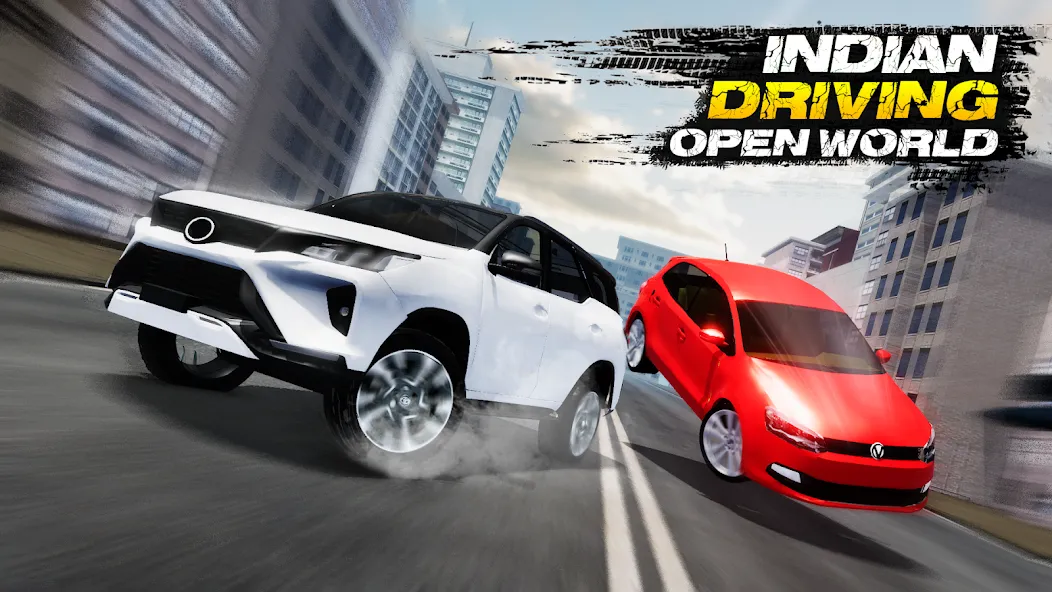 Indian Driving Open World [MOD: открытый мир и безлимитные деньги] (Бесплатно / APK) — скриншот 1