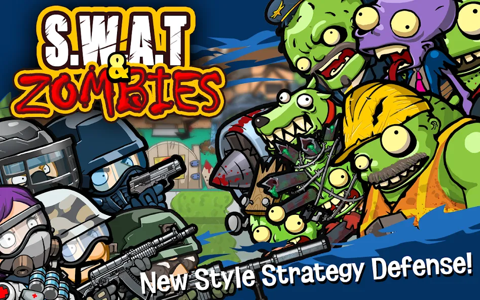 Скачать взлом SWAT and Zombies Season 2 [MOD: безлимитные деньги и патроны] — скриншот 1