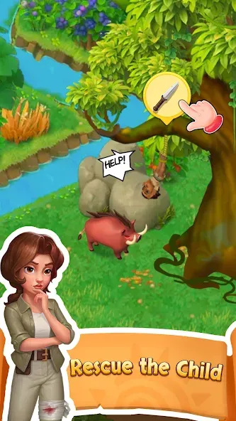 Island Adventure Jungle Blast [MOD: безлимитные монеты и все уровни открыты] на Андроид — скриншот 5