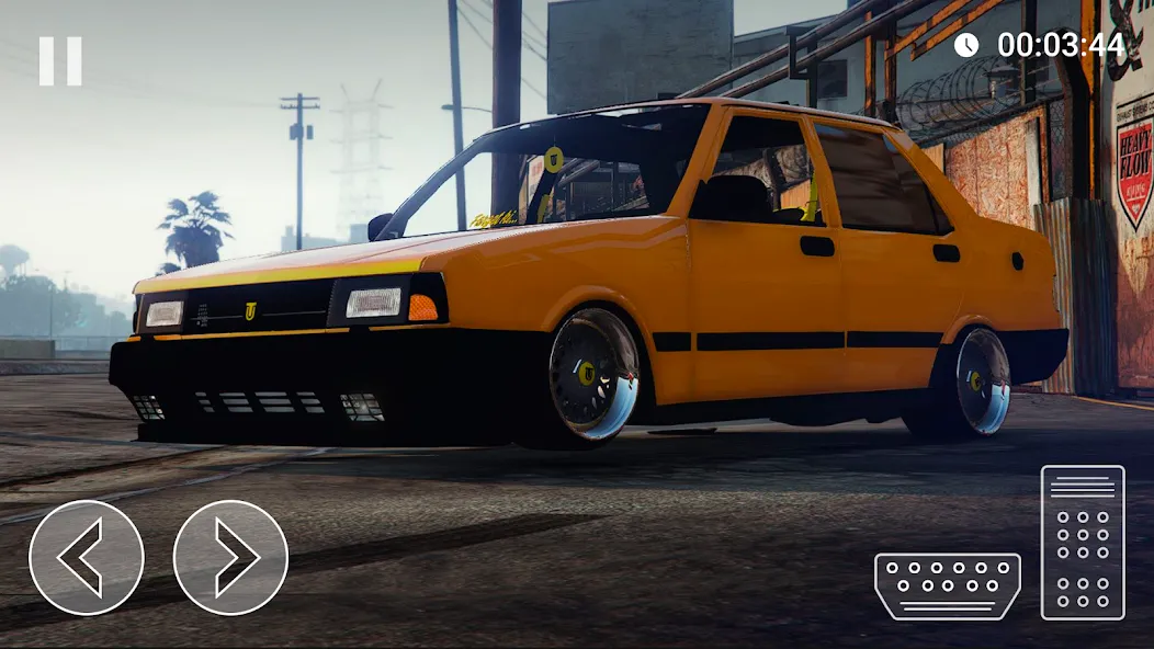 Скачать взлом Advanced Parking Tofas Car Sim [MOD: безлимитные деньги и машины открыты] — скриншот 1