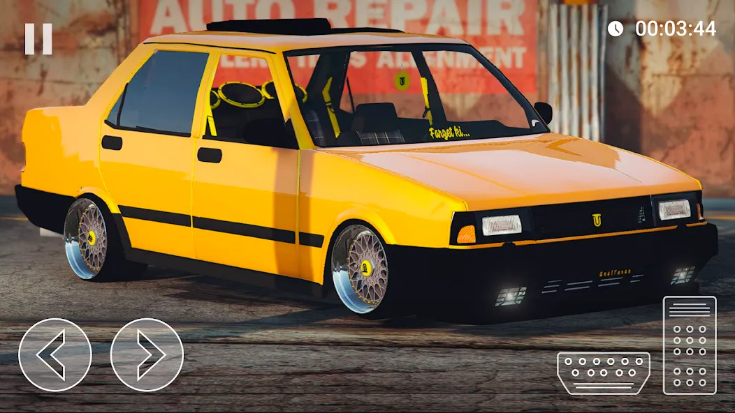 Скачать взлом Advanced Parking Tofas Car Sim [MOD: безлимитные деньги и машины открыты] — скриншот 3