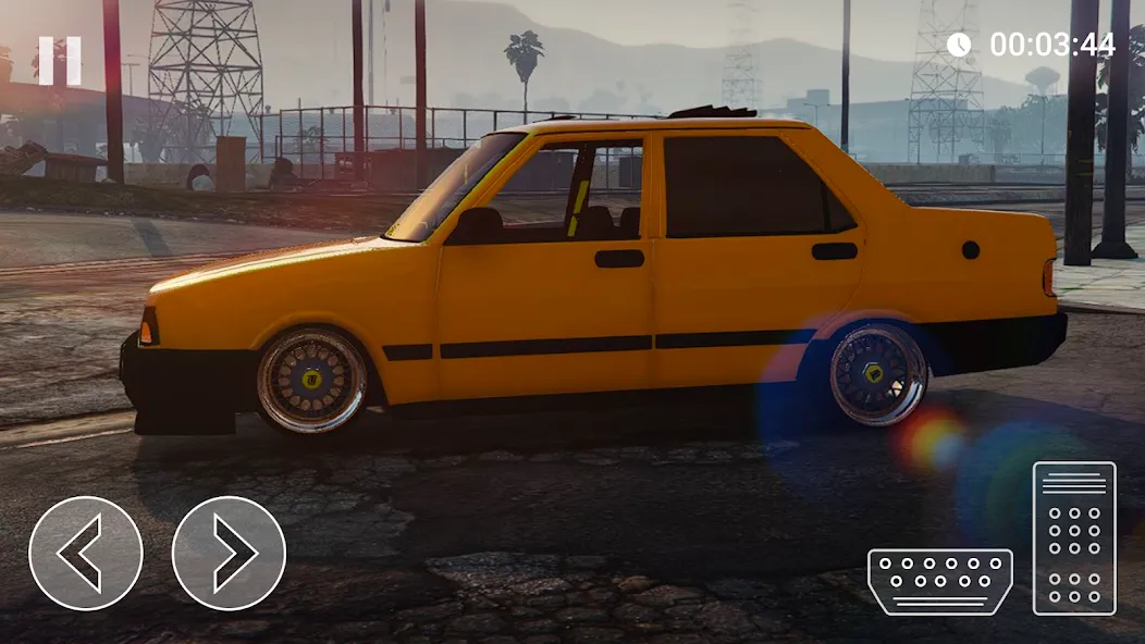 Скачать взлом Advanced Parking Tofas Car Sim [MOD: безлимитные деньги и машины открыты] — скриншот 4