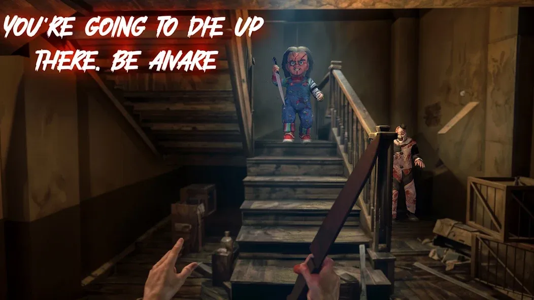 Scary Doll Evil Haunted House [MOD: безлимитные деньги и все уровни] на Андроид — скриншот 1
