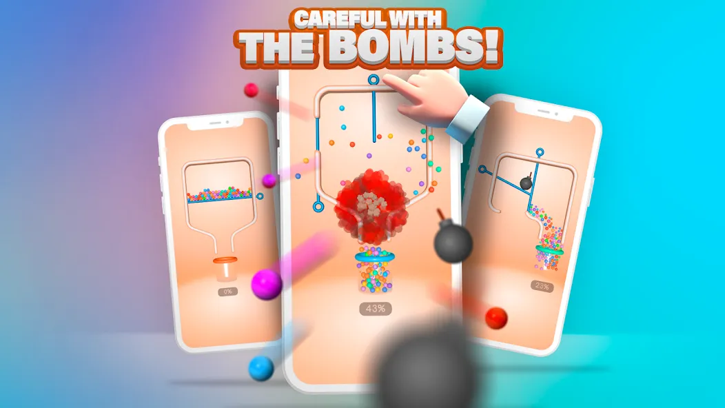 Pull the Pin [MOD: без рекламы и все уровни открыты] — Скачать бесплатно (APK) — скриншот 3