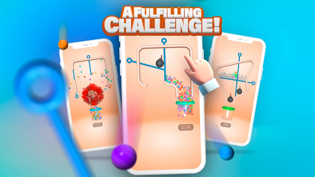 Pull the Pin [MOD: без рекламы и все уровни открыты] — Скачать бесплатно (APK) — скриншот 4