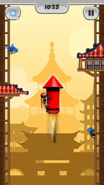 NinJump - Deluxe Run [MOD: безлимитные монеты и усиленный прыжок] последняя версия — скриншот 2